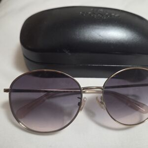 Coach Lia Round SunGlasses